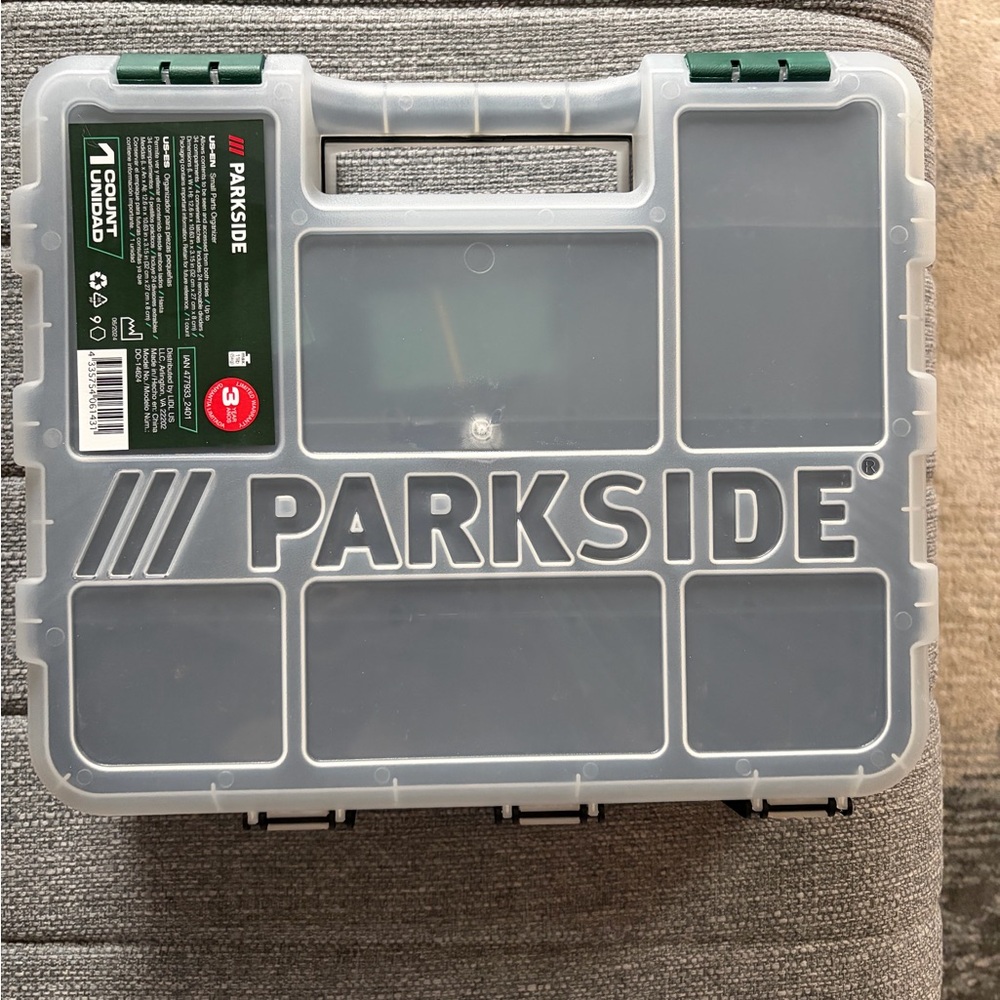 Parkside Gray Storage Organizer Box